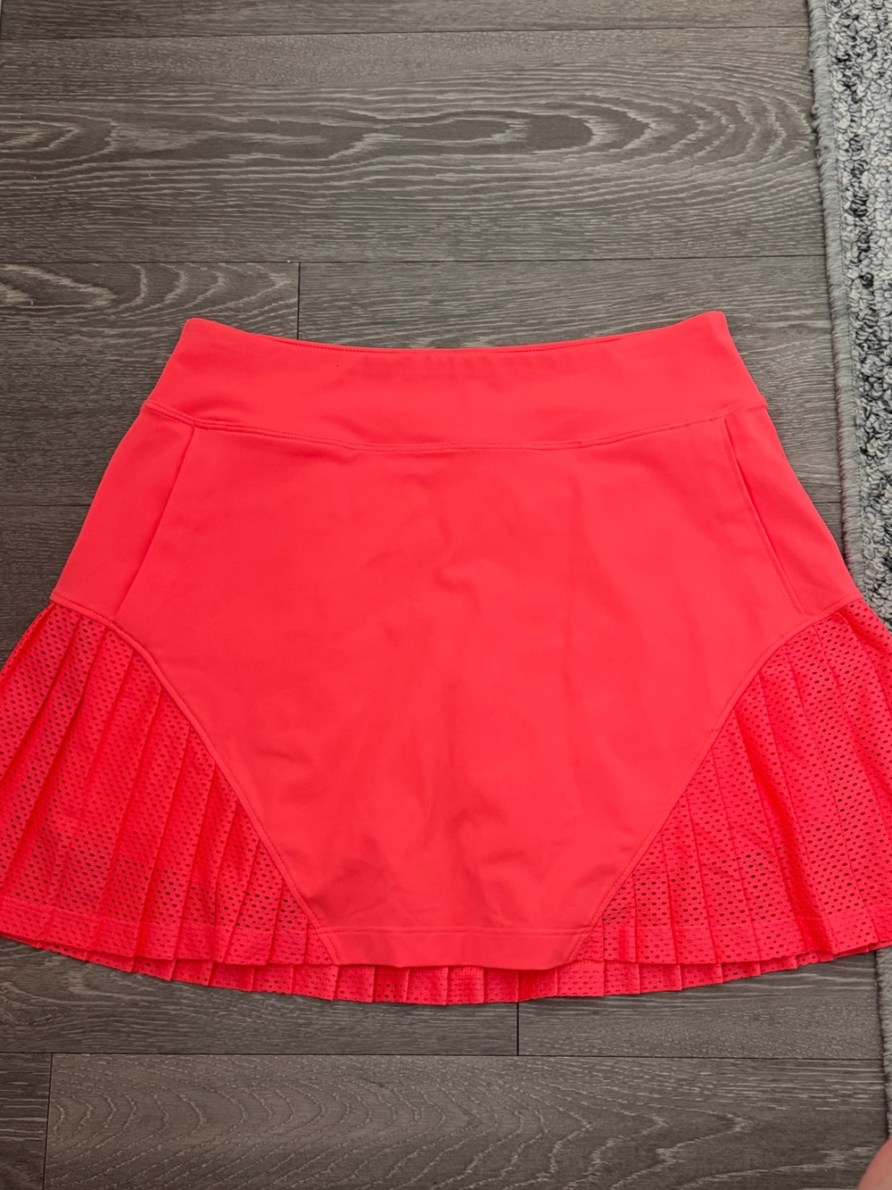 Under Armour Coral Pink HeatGear Pleated Athletic Skort